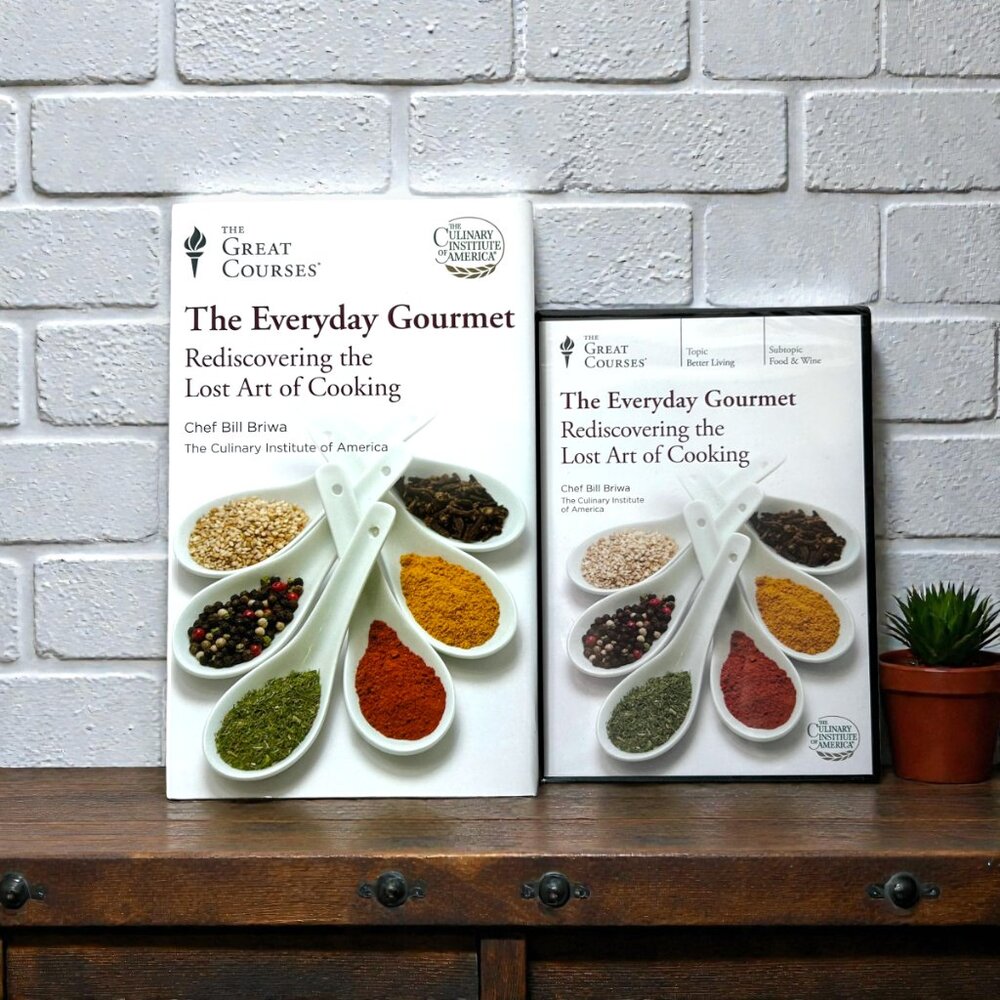 The Everyday Gourmet: Rediscovering the Lost Art of Cooking DVD & Hardcover Book